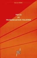 Précis de prononciation italienne, Livre