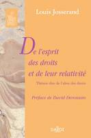 Essais de téléologie juridique, 1, De l'esprit des droits et de leur relativité. Théorie dite de l'abus des droits, Réimpression de la 2e édition de 1939