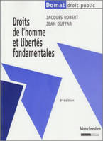 Droits de l'homme et libertés fondamentales 8è ed.