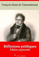 Réflexions politiques – suivi d'annexes, Nouvelle édition 2019