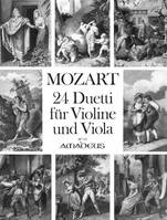 24 Duets For Violin & Viola, aus den Opern Zauberflöte und Don Giovanni