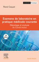 Examens de laboratoire en pratique médicale courante, Dépistage et analyse du Covid inclus