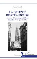La défense de Strasbourg, Au coeur de la campagne d’Alsace. Décembre 1944 - janvier 1945