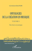 3, Ontologies de la création en musique (Volume 3), Des lieux en musique