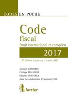 Code en poche - Code fiscal 2017, Droit international et européen