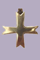 PENDENTIF BRONZE CROIX SCOUT EUROPE