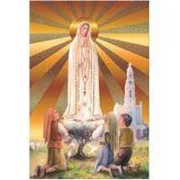 CADRE DORE 10/15CMS NOTRE DAME DE FATIMA