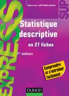 Statistique descriptive - en 27 fiches - 7e édition, En 27 fiches