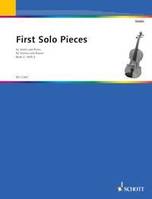 First Solo Pieces, Selected Pieces. Vol. 2. violin and piano.