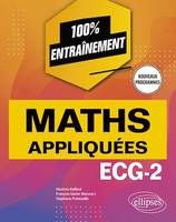 Mathématiques appliquées - ECG-2 - Programme 2022