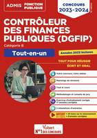 Concours Contrôleur des Finances publiques (DGFIP) - Catégorie B - Tout-en-un, Concours externe 2023-2024 20 tutos offerts