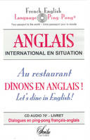 Au restaurant, Dînons en anglais ! Let's dine in English!, CD-Audio : l'anglais du service en salle