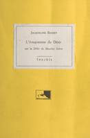 L'Anagramme du désir : sur la «Délie» de Maurice Scève