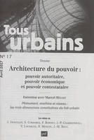 TOUS URBAINS 17/2017. Architecture du pouvoir