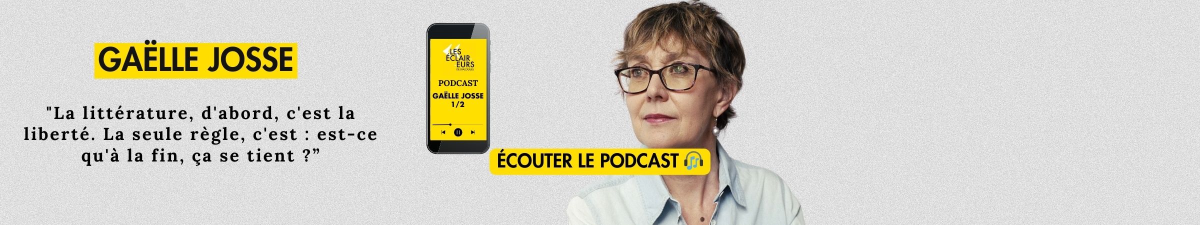 Gaëlle Josse en podcast