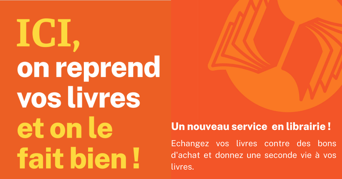 Ici, on reprend vos livres !