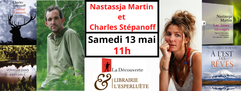 Nastassja Martin et Charles Stépanoff