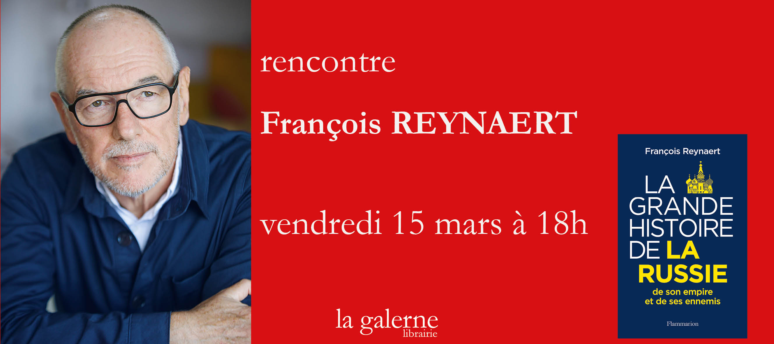 rencontre François Reynaert