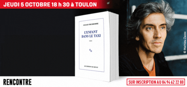 Rencontre avec Sylvain Prudhomme à Toulon
