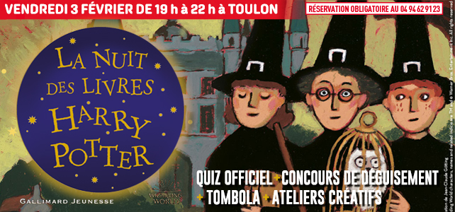 La nuit des livres Harry Potter à Toulon