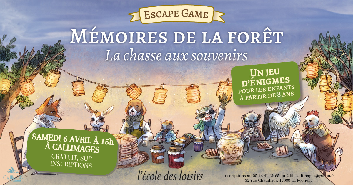 Escape Game Mémoires de la forêt