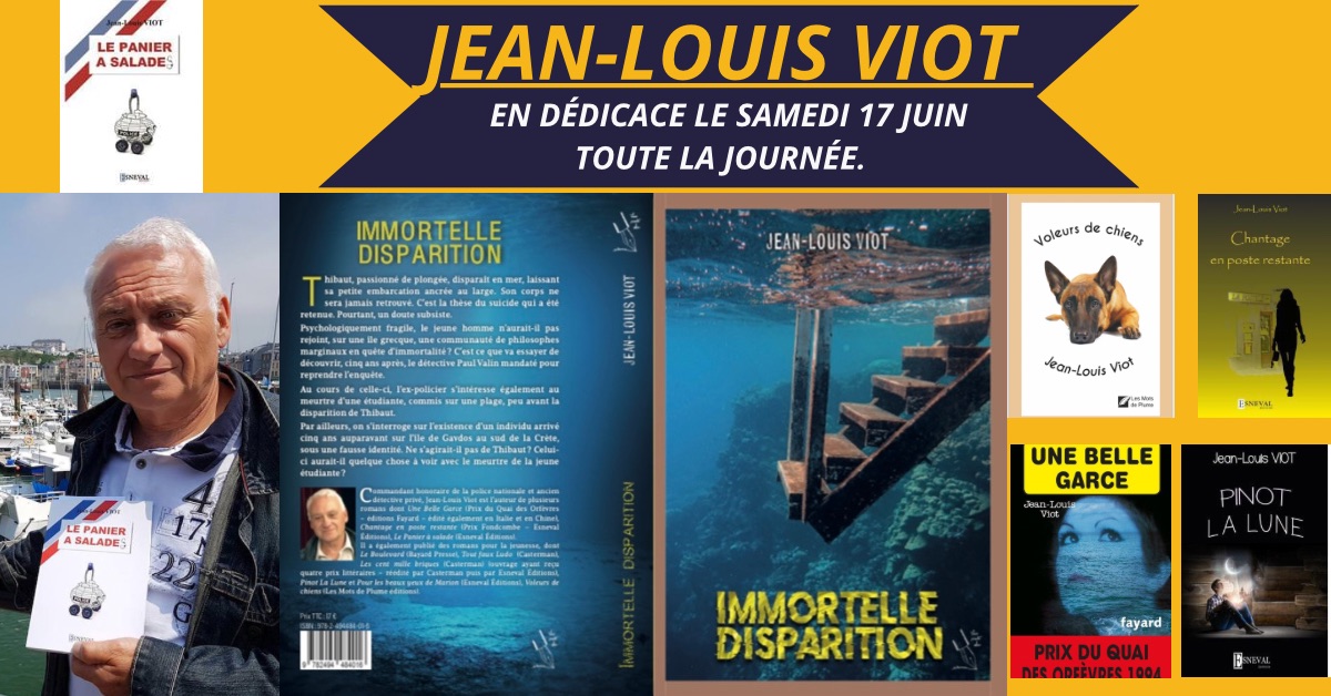Dédicace de Jean-Louis Viot