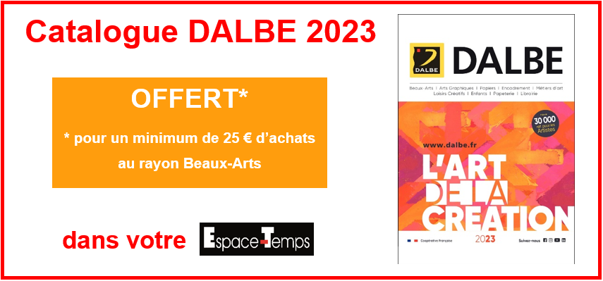 Catalogue DALBE 2023 offert*