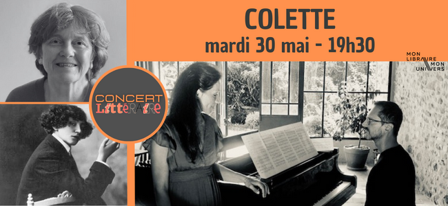 COLETTE : concert littéraire