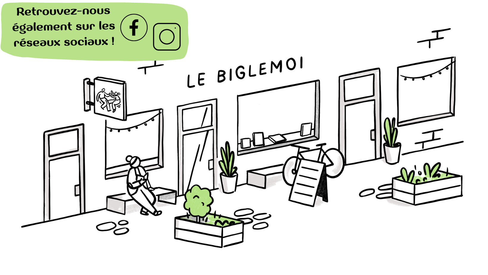 Retrouvez-nous également sur les réseaux sociaux !