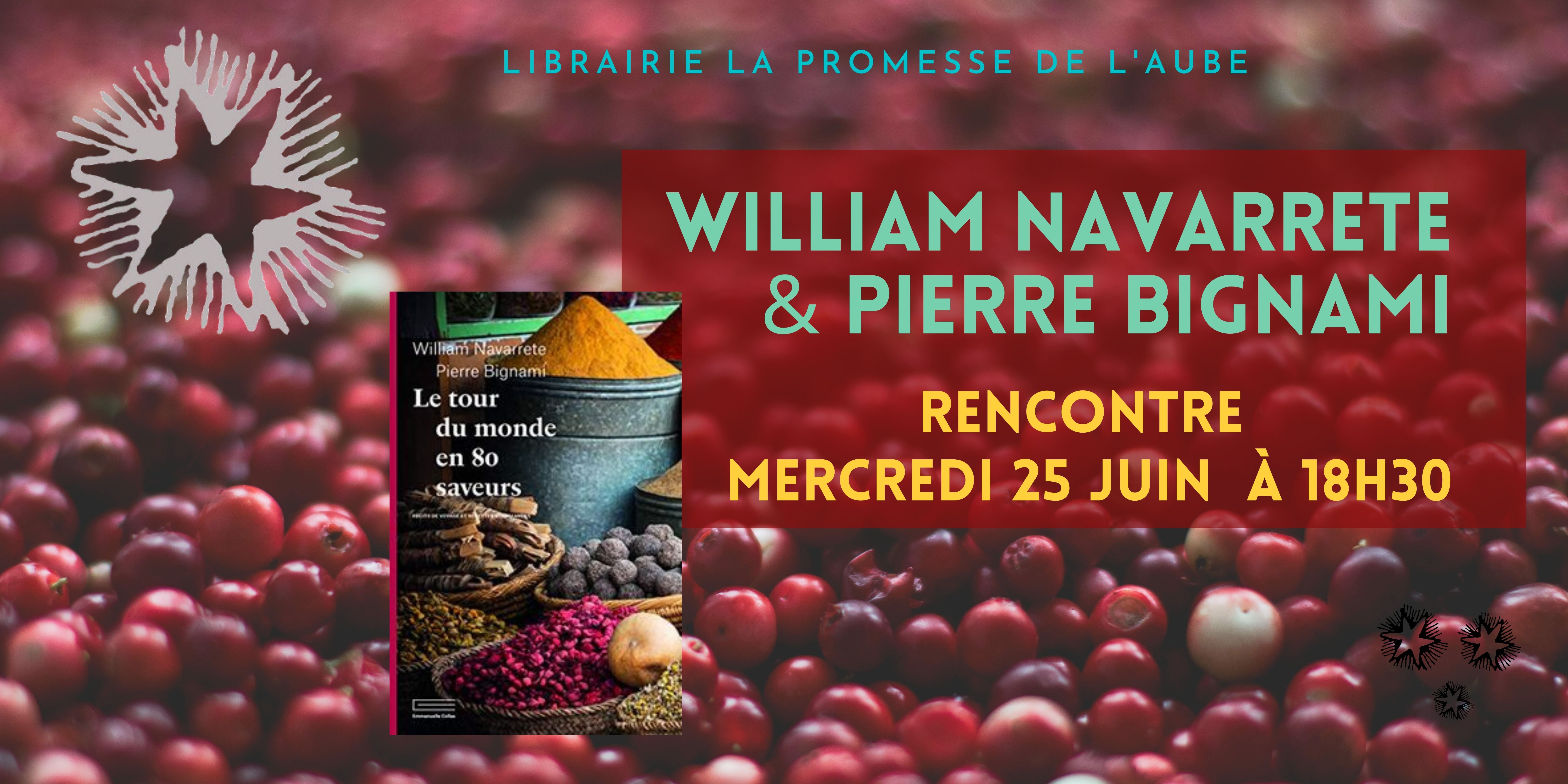 Rencontre William Navarrete et Pierre Bignami