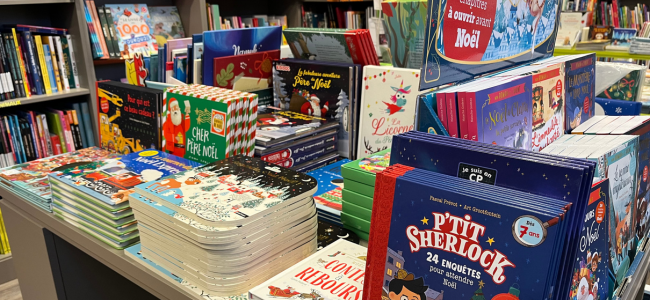 Les livres de Noël sont arrivés en librairie !