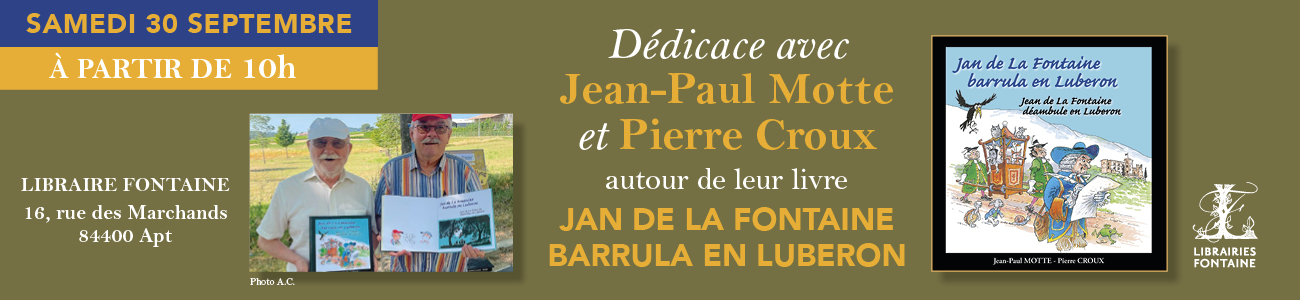 Bann dédicace Jean-Paul Motte et Pierre Croux