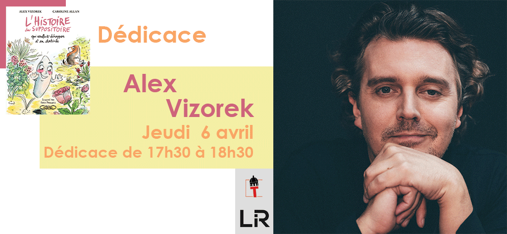 Alex Vizorek en dédicace