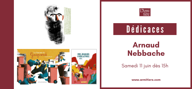 Dédicaces avec Arnaud Nebbache