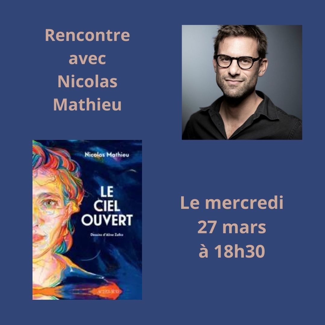 Rencontre avec Nicolas Mathieu