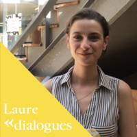Portrait laure minnegheer / Librairie Dialogues