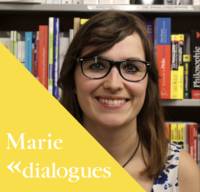 Portrait Mme Marie J. / Librairie Dialogues