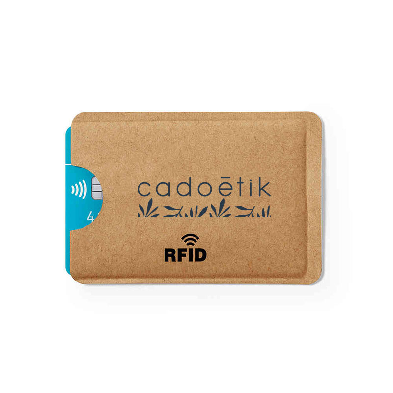 Porte-carte anti-RFID en papier recyclé Blakbal_1