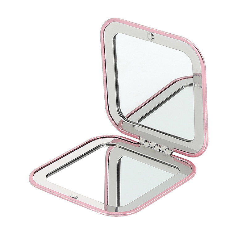 Cadeau publicitaire pour femmes - Double Miroir personnalisé aluminium Duobella