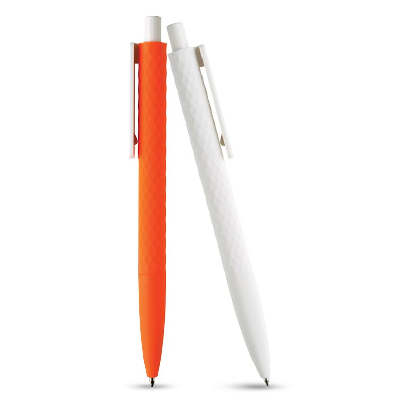 Stylo bille publicitaire X3 Smooth Touch blanc - stylo personnalisable