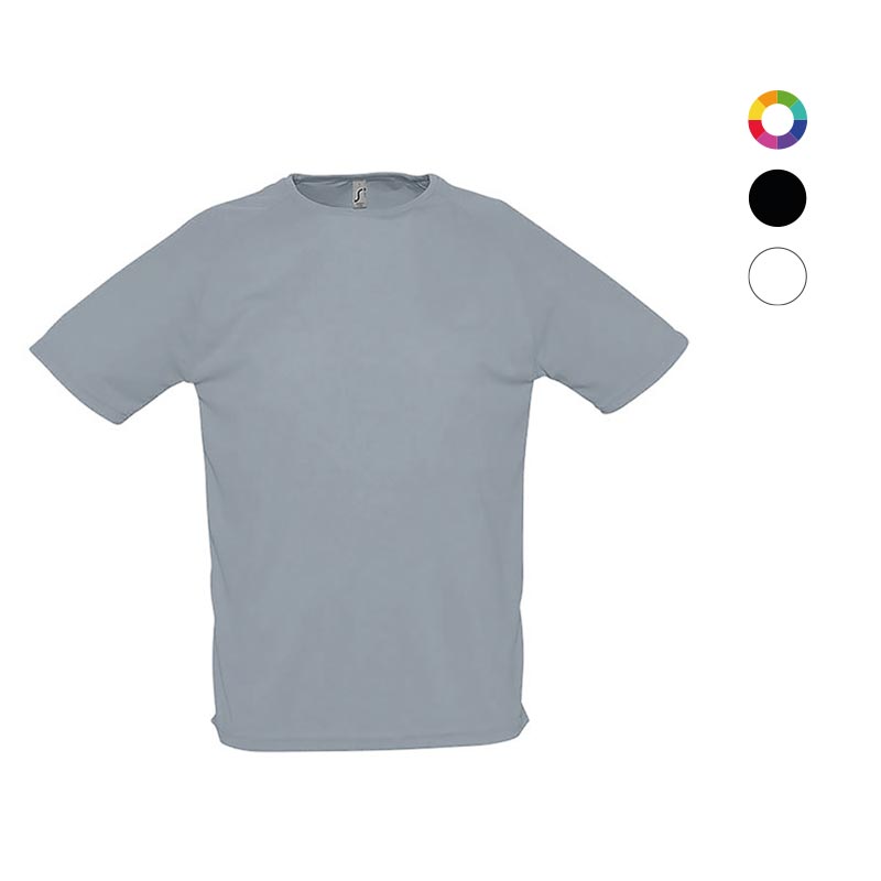 T-shirt publicitaire respirant homme Sporty 140 g - Coloris disponibles