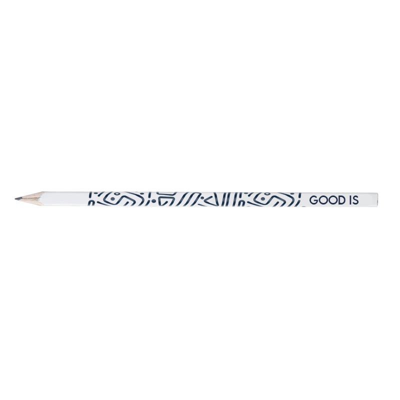 Crayon à papier personnalisé Ecogreen Carré - Cadeau publicitaire écologique