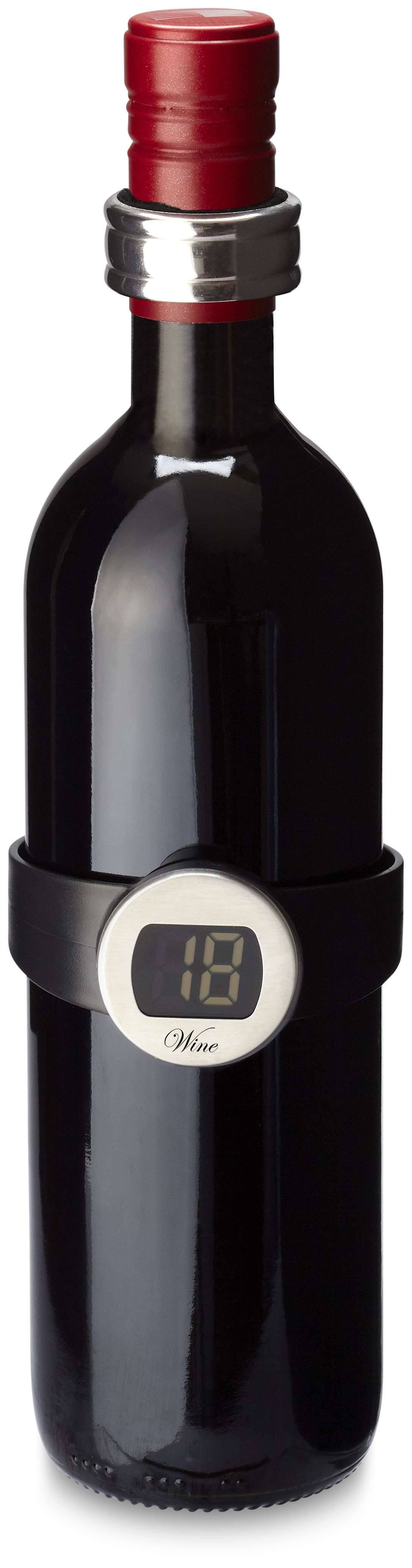 Coffret à vin publicitaire Barlot avec thermomètre digital et collier de Bacchus