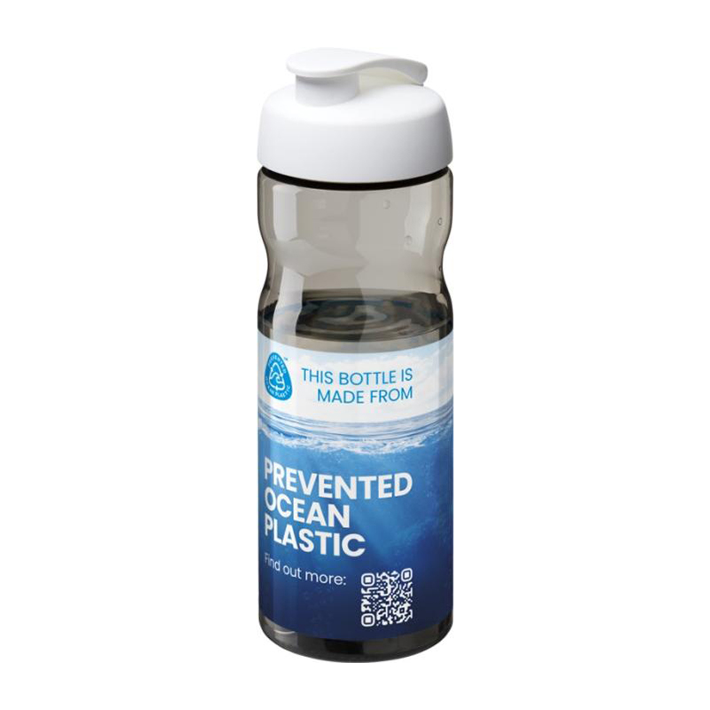 Gourde sport bec verseur en plastique recyclé H2O Active® Eco Base 650 mL_3