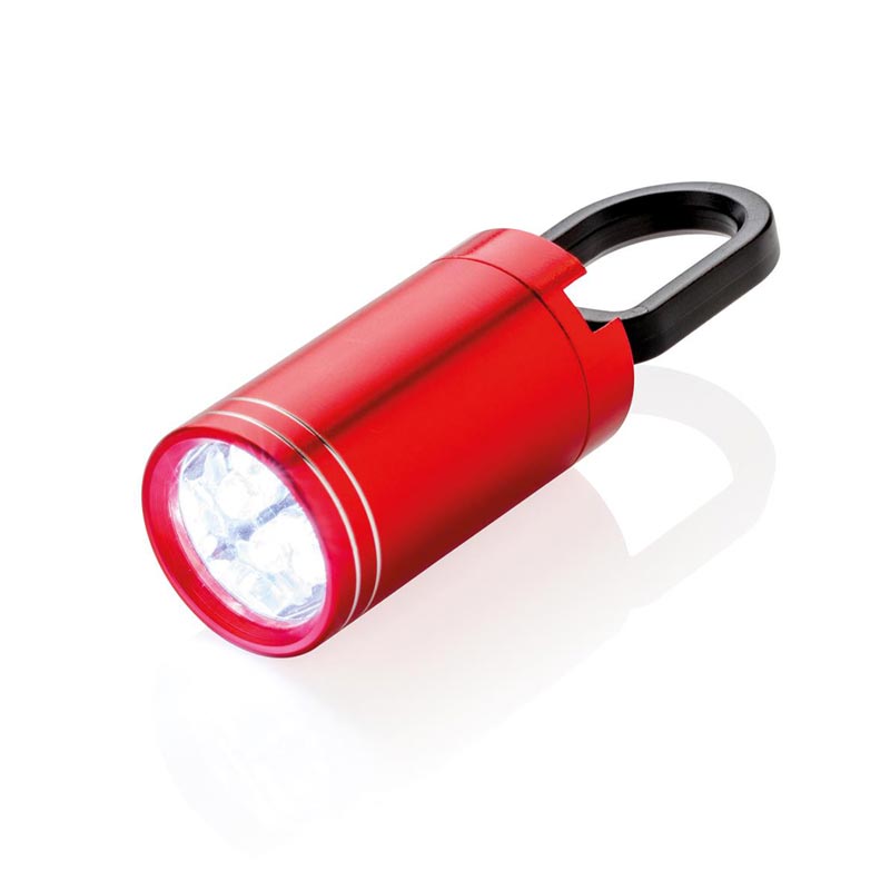 Lampe torche personnalisable LED Pull it - rouge