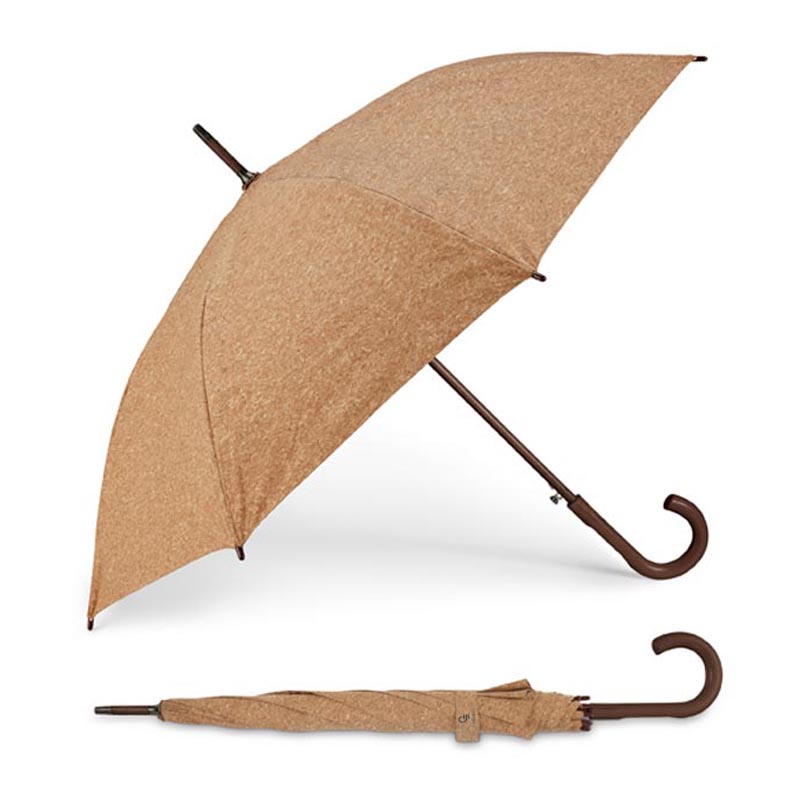 Parapluie en bois et liège Beja