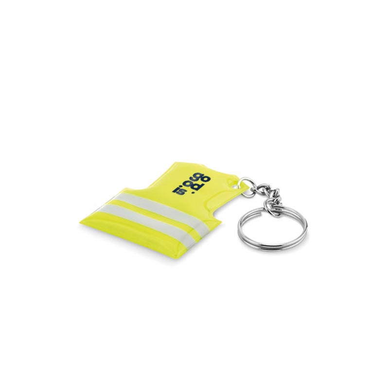 Goodies - Porte-clés gilet de  sécurité Visible Ring