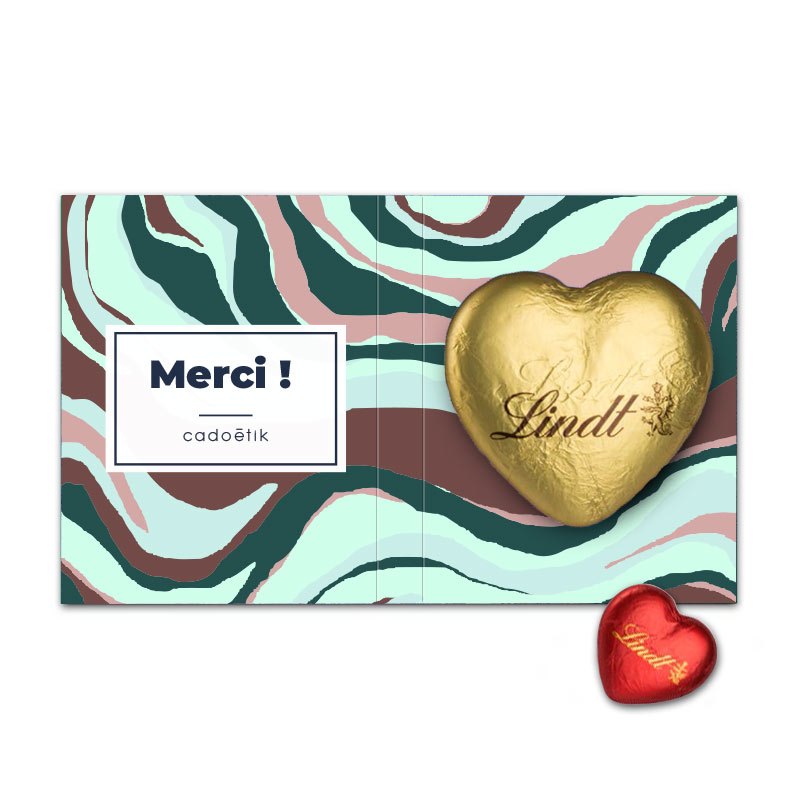 Carte chocolat Cœur Lindt 20 g_3