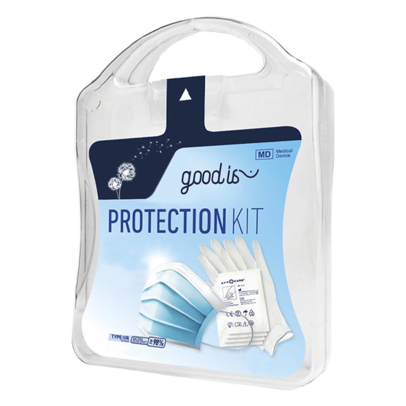 kit de protection publicitaire Graid - goodies antibactérien