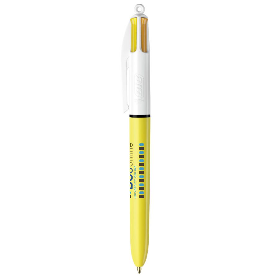 Stylo bille publicitaire 4 couleurs BIC® Sun - stylo personnalisable